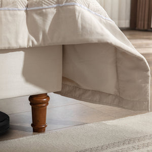 Peyton Upholstered King Bed with 54" High Headboard