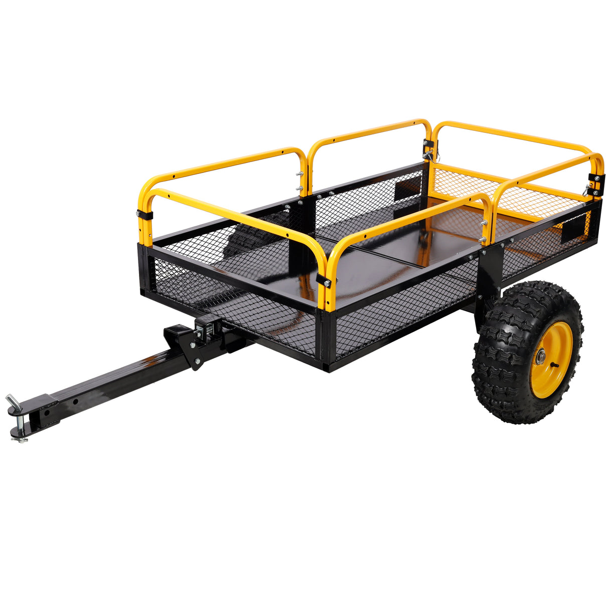 Heavy-Duty Tow-Behind Dump Cart