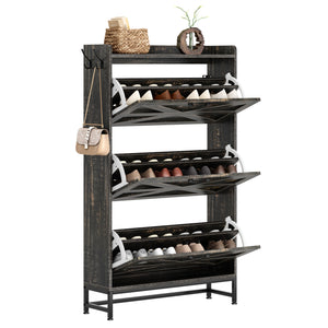 Shoe Cabinet Entry Home Shoe Cabinet Grey