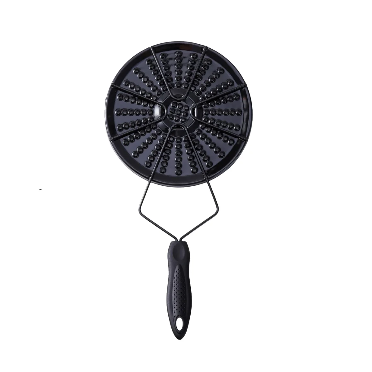 Arepa Grill for Stovetop & Gas Burner – Colombian Arepa Grill, Heat Diffuser Plate for Even Cooking, Durable Enamel-Coated Iron with Non-Slip Handle for Flatbreads & Tortillas