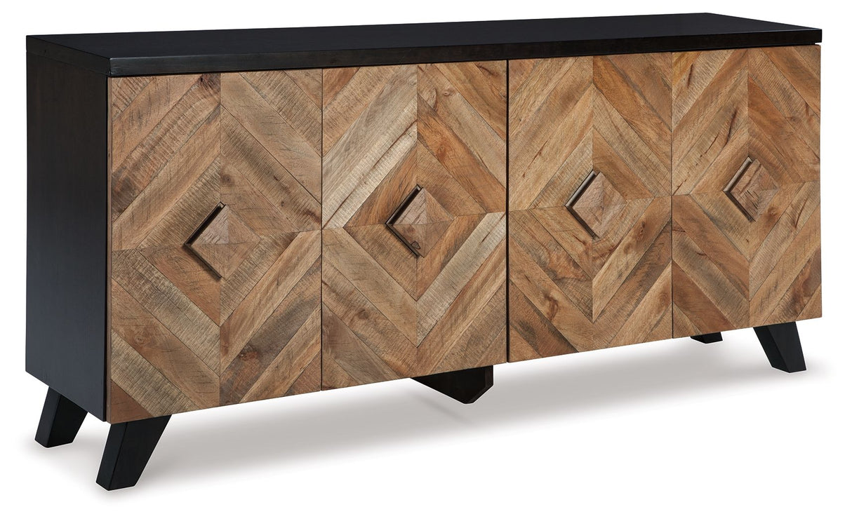 Robin Ridge - Accent Cabinet - Brown / Beige