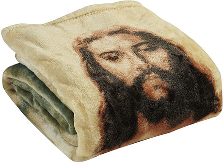 Religious 50" x 70" oversized super soft microplush throw blanket