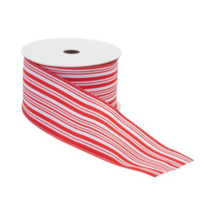 Holiday Stripe Ribbon (Set - 2)