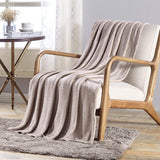 Double helix embossed ultra lush throw blanket (50" x 60")