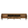 TV Stand With 2 Drawers, Media Console Table, Storage Cabinet With Cable Management