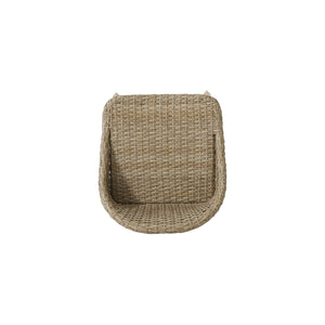 Beeson - Outdoor Wicker And Acacia Wood Barstools Set, Water Resistant - Brown