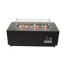 Outdoor Fire Pit Table With Lid, Fuel Versatility