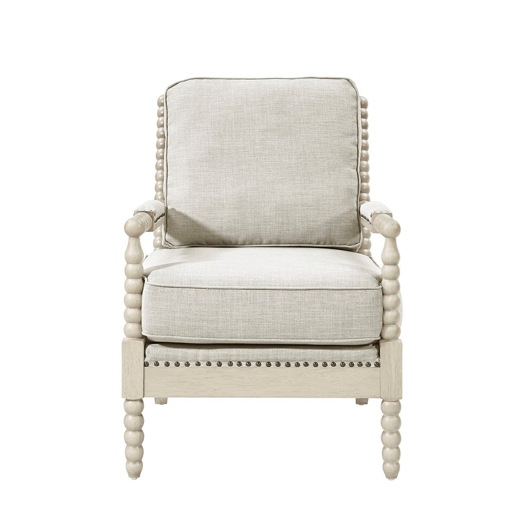 Automata Arm Chair with Open-Back Spindle and Turned Design