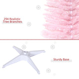Artificial Pencil Christmas Tree Slim Design with Easy Setup