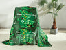 Faith, Hope, Love Home Decor Luck Of The Irish St Patrick'S Day Plush Throw Blanket