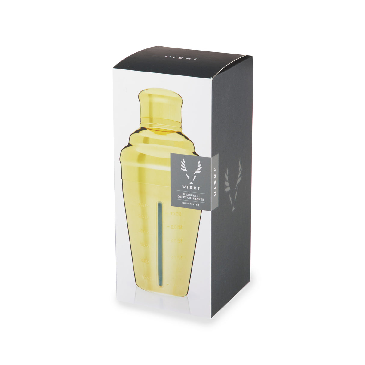 Belmont Measured Cocktail Shaker in Gold Viski®