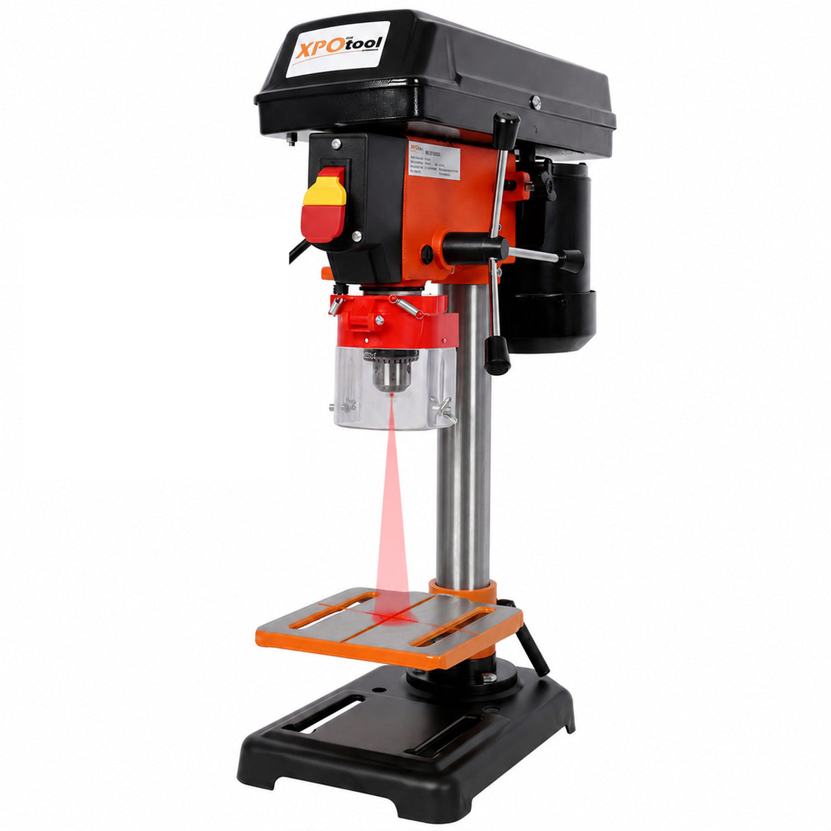 8" Swing Benchtop Drill Press with Laser Positioning Guide