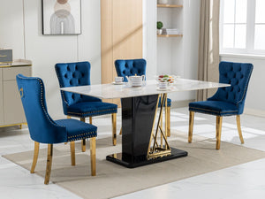 Nikki - Modern, High-End Tufted Dining Chair (Set of 2)