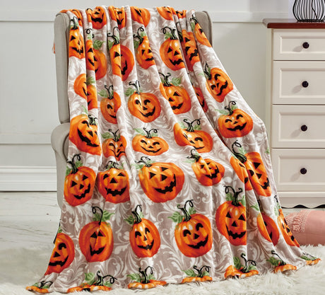 Happy-Halloween-Microplush-Throw-Blanket-(50-X-60-Inch)-Pumpkins-Throw-Blankets