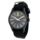 J.W. Hulme 42mm Quartz Date Nylon Strap Watch