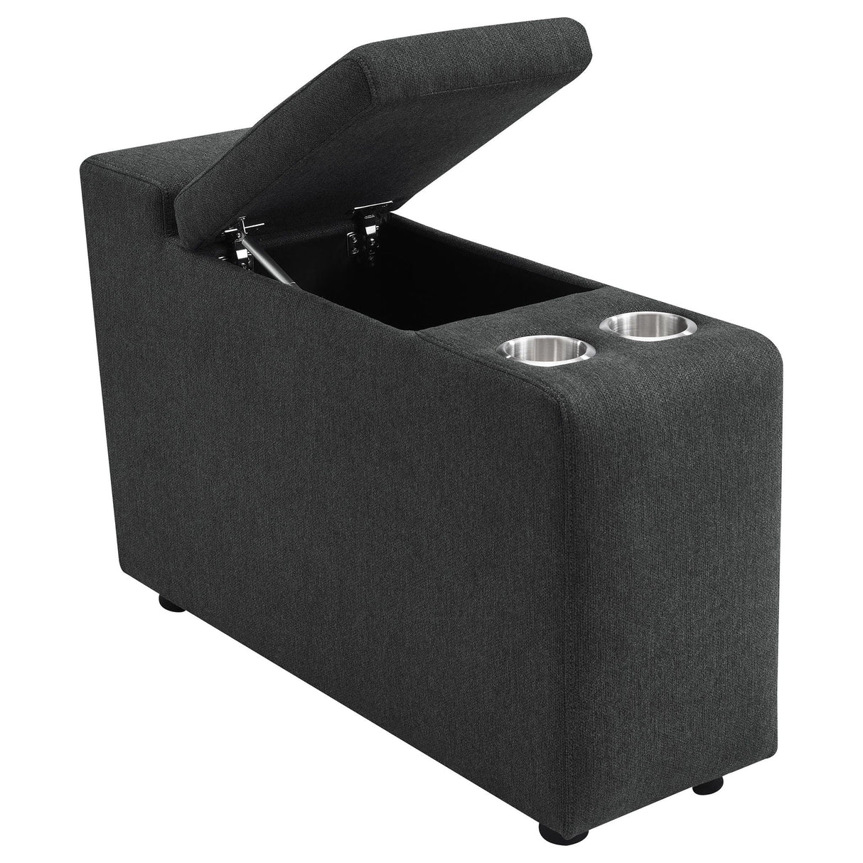 Collins 5-Piece Power Reclining Home Theater Seating Dark Grey