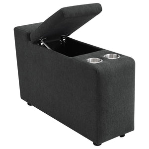 Collins 5-Piece Power Reclining Home Theater Seating Dark Grey