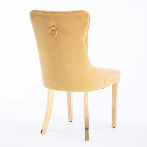 Nikki - Modern, High-End Tufted Dining Chair (Set of 2)