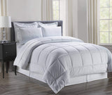 Decor&More Home Essentials 8 Piece Embossed Vine Bed in a Bag