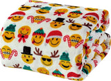 Noblehouse velvet touch holiday throw fleece blanket (50" x 60")