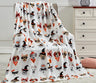 Happy Halloween Microplush Throw Blanket (50 X 60 Inch) - Pumpkins