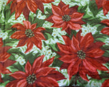 Decor&More Home Essentials Christmas Throw (50" x 60") - Poinsettia