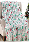 Faith, Hope, Love Home Decor Autumn Harvest Fall Collection Festive And Cuddly Holiday Microplush Throw Blanket