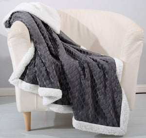 Decor&More Religious 50" x 70" Oversized Super Soft Microplush Throw Blanket