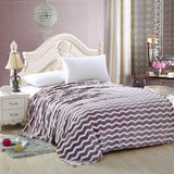 Decor&More Home Essentials Chevron Microplush Blanket