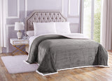Home essentials corduroy sherpa blanket