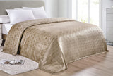 Ultra plush by decor&more chevron arrow jacquard microplush blanket