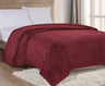 Decor&More HomeEssentials Extra Heavy and Plush Chevron Braided Microplush Jacquard Blanket