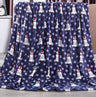 NobleHouse Velvet Touch Holiday Throw Fleece Blanket (50" x 60")