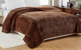 Home essentials popcorn textured microplush blanket
