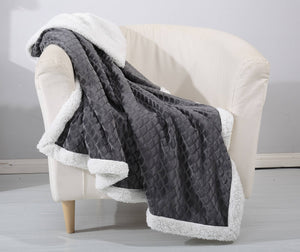 Decor&More Religious 50" x 70" Oversized Super Soft Microplush Throw Blanket