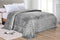 Ultra plush by decor&more chevron arrow jacquard microplush blanket