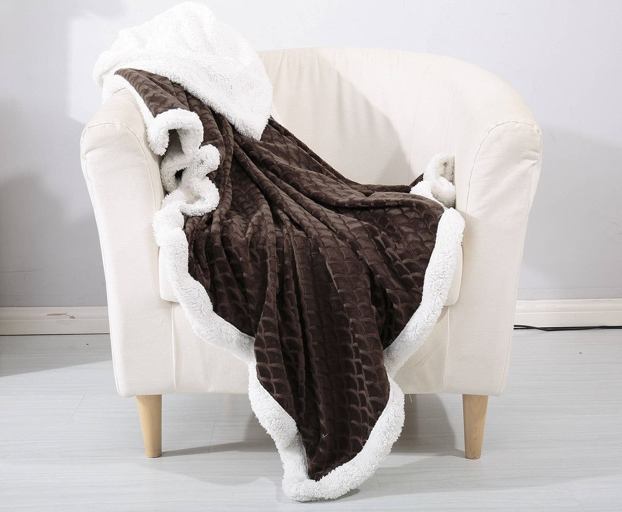 Decor&More Religious 50" x 70" Oversized Super Soft Microplush Throw Blanket