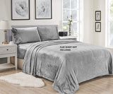 Luxury extra soft velvet touch microplush sheet set