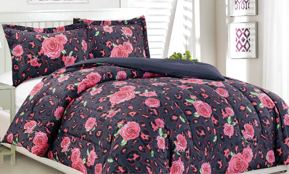 Faith, Hope, Love Home Decor Ultra Soft 3 Piece Full/Queen Size Reversible Comforter Set