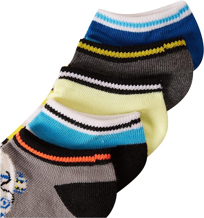 20-Pairs Licensed Assorted Kids' No-Show Socks