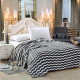 Decor&More Home Essentials Chevron Microplush Blanket