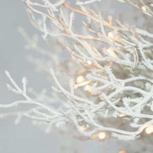 4FT Pre-Lit Aspen Fir Artificial Christmas Tree 230 Warm White LED Lights