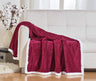 Decor&More HomeEssentials Ultra Lush Heavy Sherpa Throw Blanket (50" x 60")