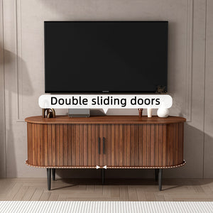 47" Modern TV Console Table with Storage Compartment