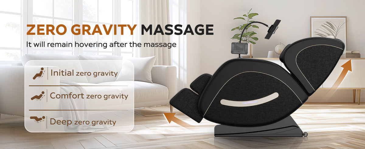 Massage Chair Recliner with Zero Gravity and Full Body Air Pressure