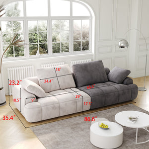 86.6″ Large Two Seat Sofa