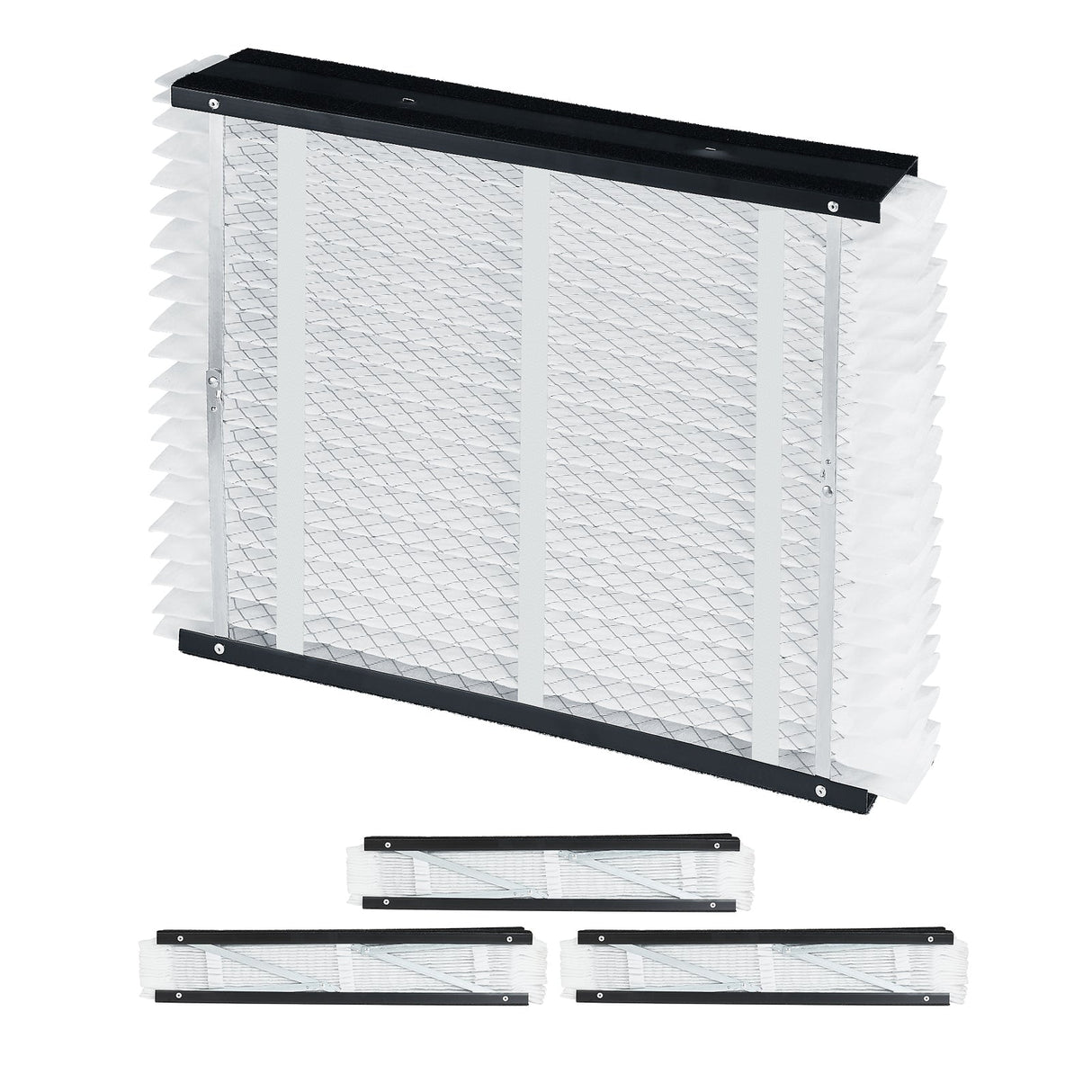 Air Filters MERV 11 Electrostatic Pleated HVAC Furnace Filter 4-Pack