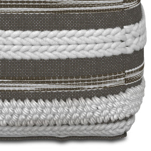 Sommer - Handcrafted Square Pouf