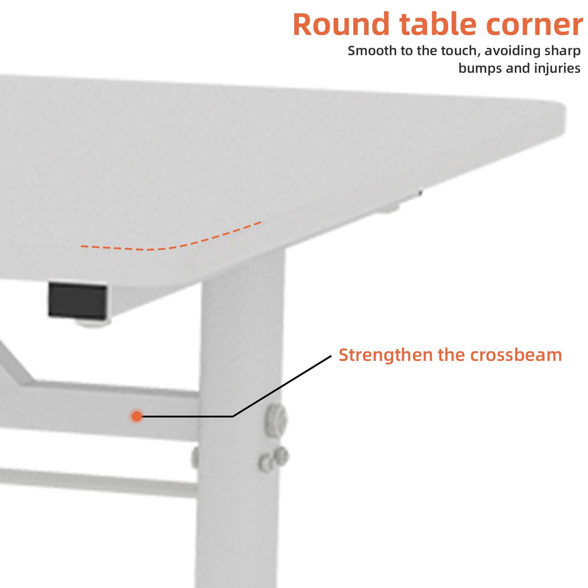 Height-Adjustable Multifunctional Study Desk