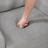 Contemporary Button Tufted Accent Chair